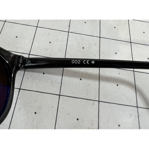 Vuarnet Pouilloux Cat Eye Sunglasses Black Frame Brown Lenses With Case - Picture 7 of 11